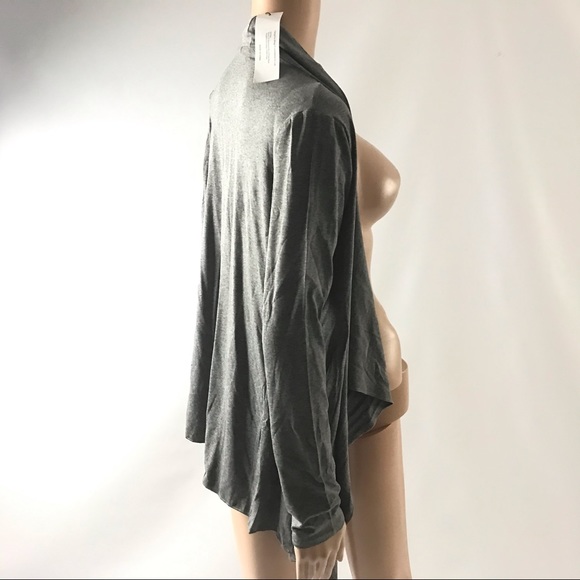 Urban CoCo Women's Drape Open Front Cardigan - Picture 3 of 7